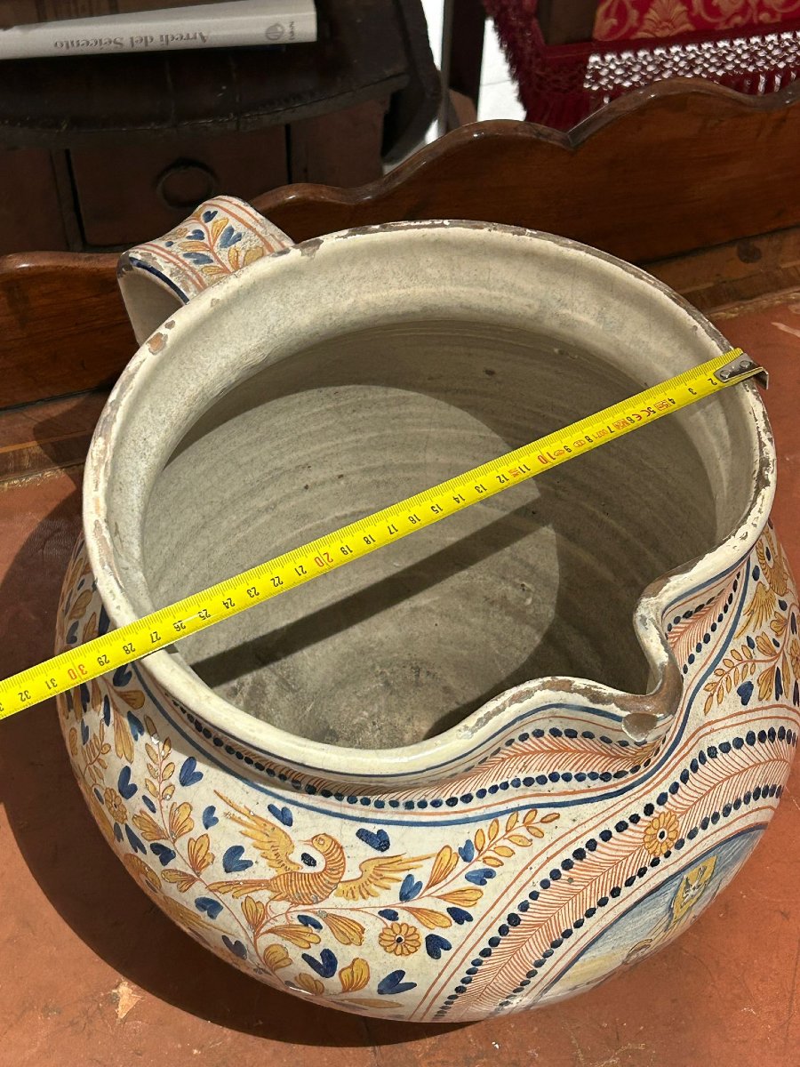 Large Deruta Apothecary Jug, Mid-17th Century-photo-6