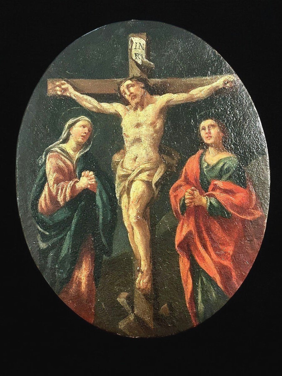 N. 6 Scenes From The "mysteries Of The Rosary" - Central Italy Follower Of Maratta, XVII C.-photo-2