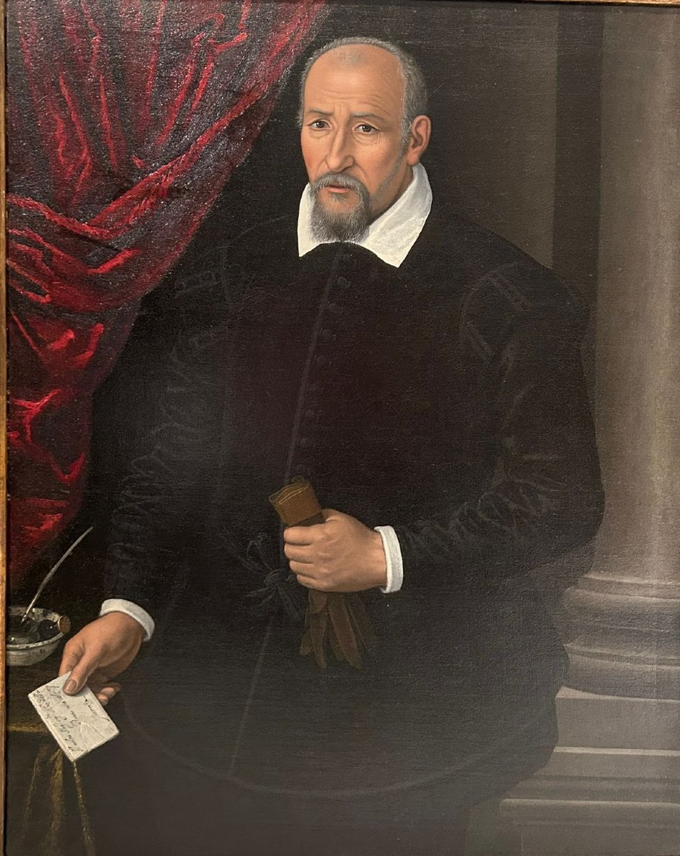 Portrait Of A Member Of The Della Rena Family Of Florence - Oil On Canvas, Late 16th Century