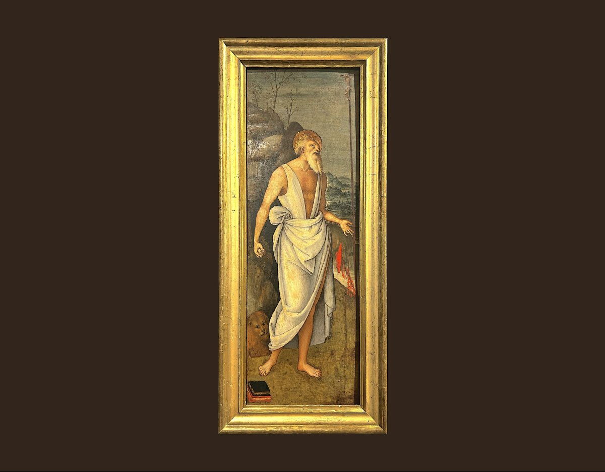 St. Jerome, Attributed To The Master Of The Greenville Tondo, A Tuscan Pupil Of Pietro Vannucci-photo-6