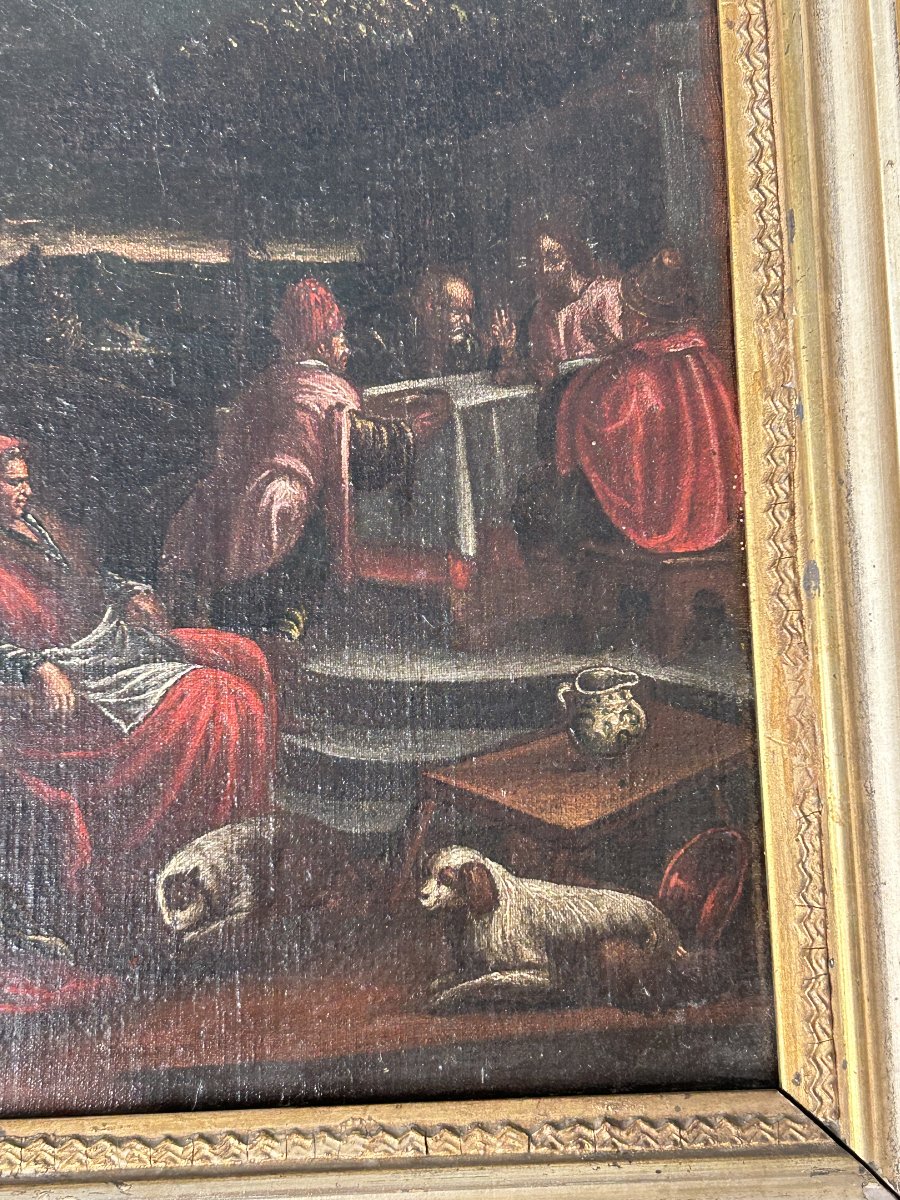 A Pair Of Paintings From The Bassano Workshop, Created In The Early 17th Century-photo-1