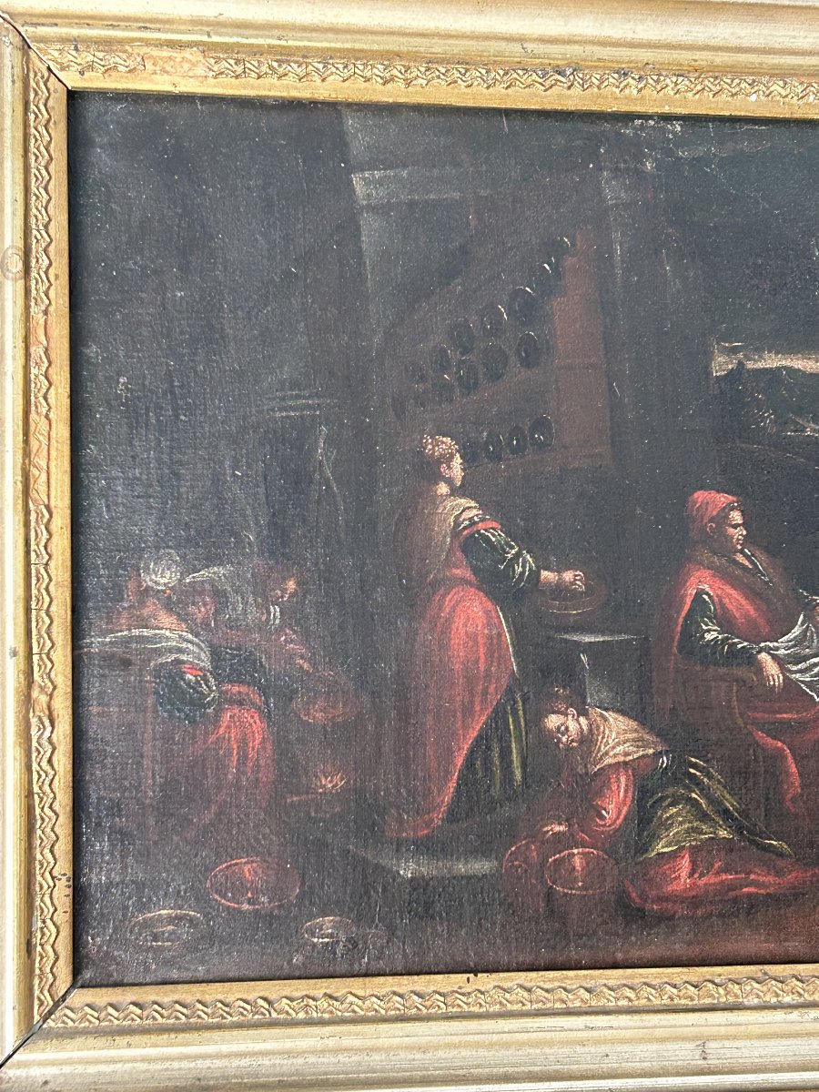A Pair Of Paintings From The Bassano Workshop, Created In The Early 17th Century-photo-2