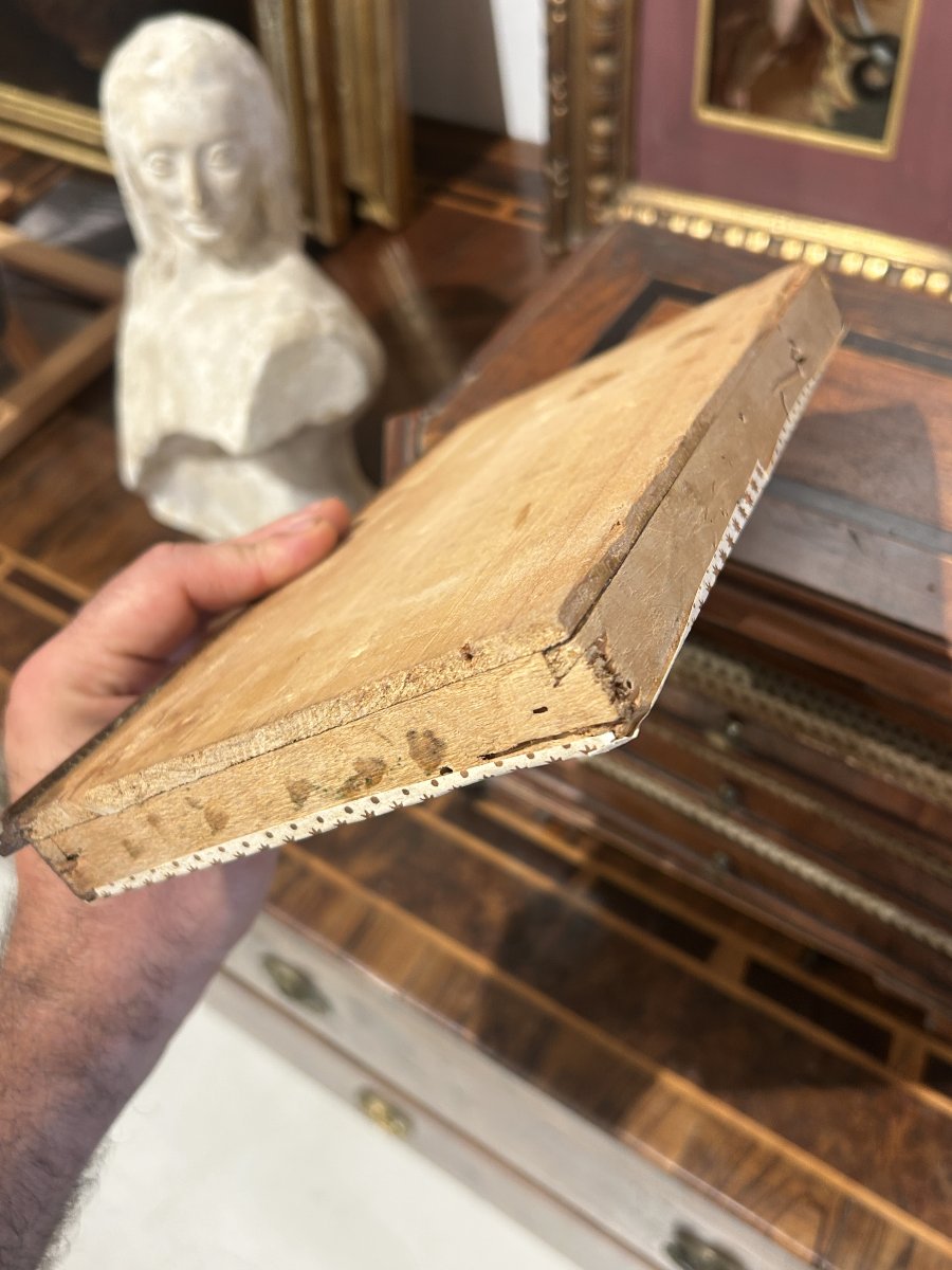 A Rare 17th-century Model Of A Tuscan Canterano Made Of Fine Woods.-photo-3