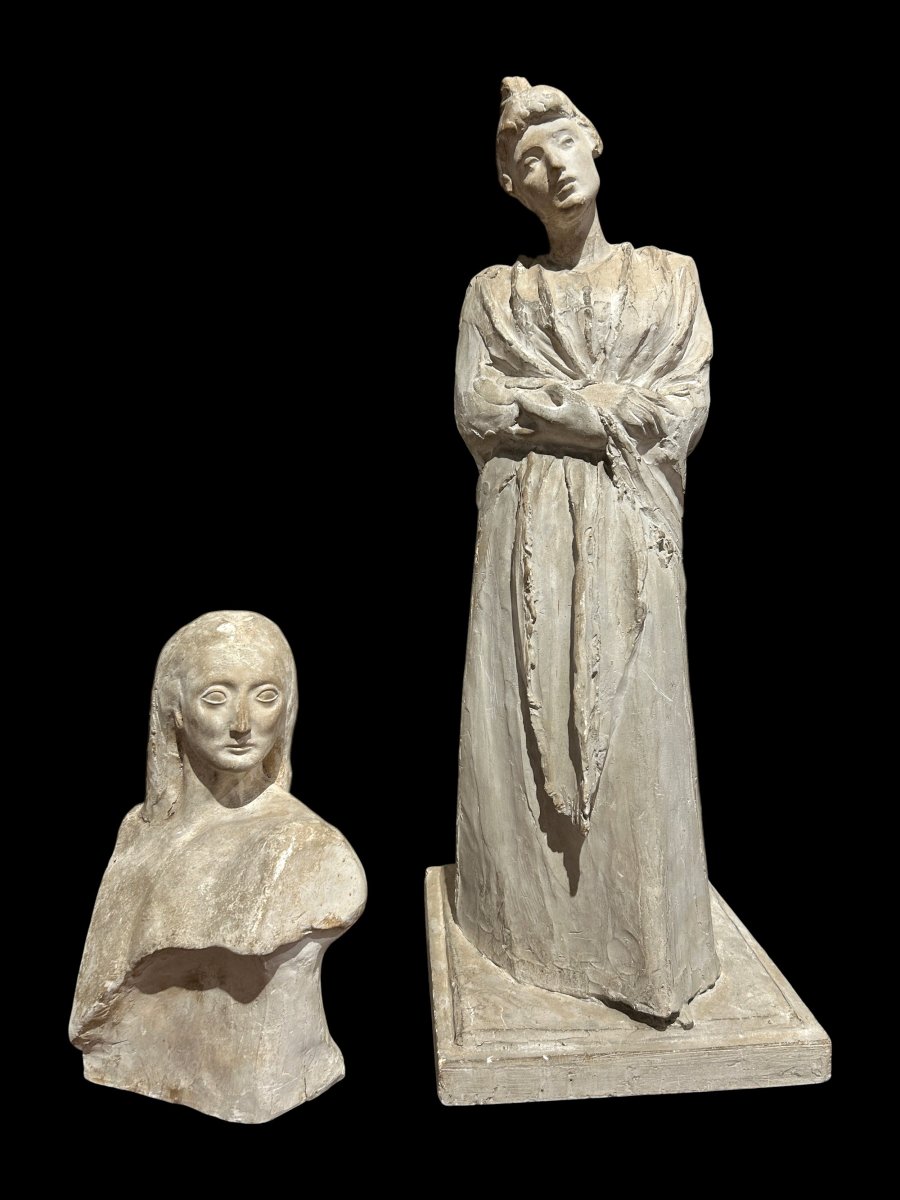 Moulages en plâtre réalisés par Antonio Carminati (Milan  1859-1908)