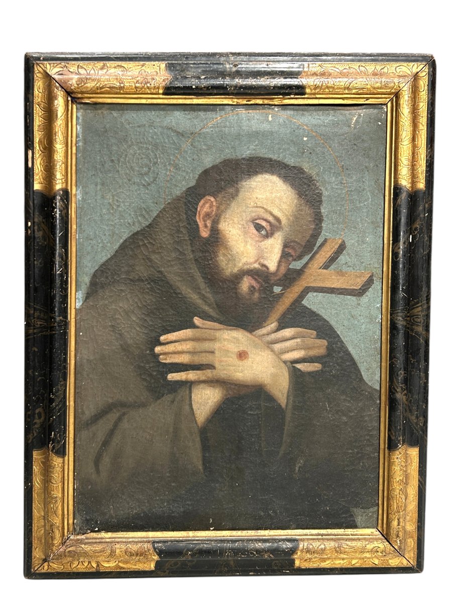 Saint François en prière. Émilie-Romagne, XVIIe siècle.