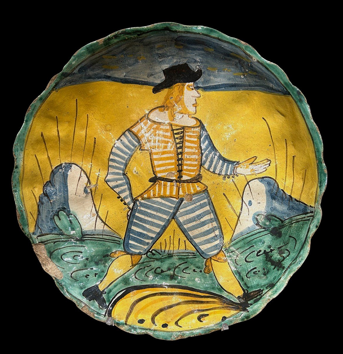 A 17th-century Crespina Di Montelupo, 28 Cm.