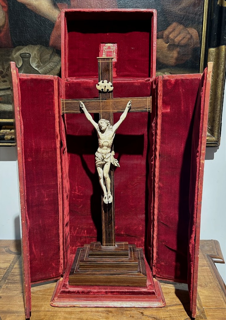 Christ In Ivory, Rome, Second Half Of The 17th Century. (cites-compliant)-photo-2