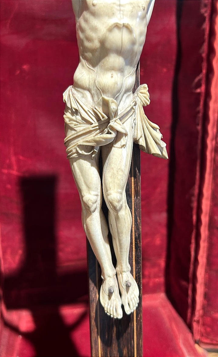 Christ In Ivory, Rome, Second Half Of The 17th Century. (cites-compliant)-photo-4