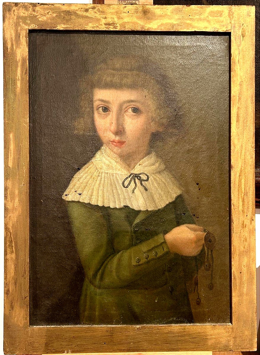 Portrait Of A Noble Young Woman, Late 18th Century