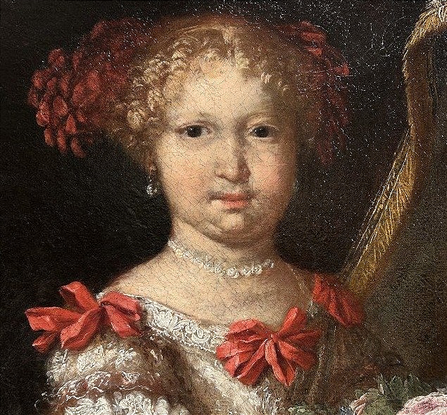 Portrait d'une naine de cour du XVIIe siècle.-photo-1