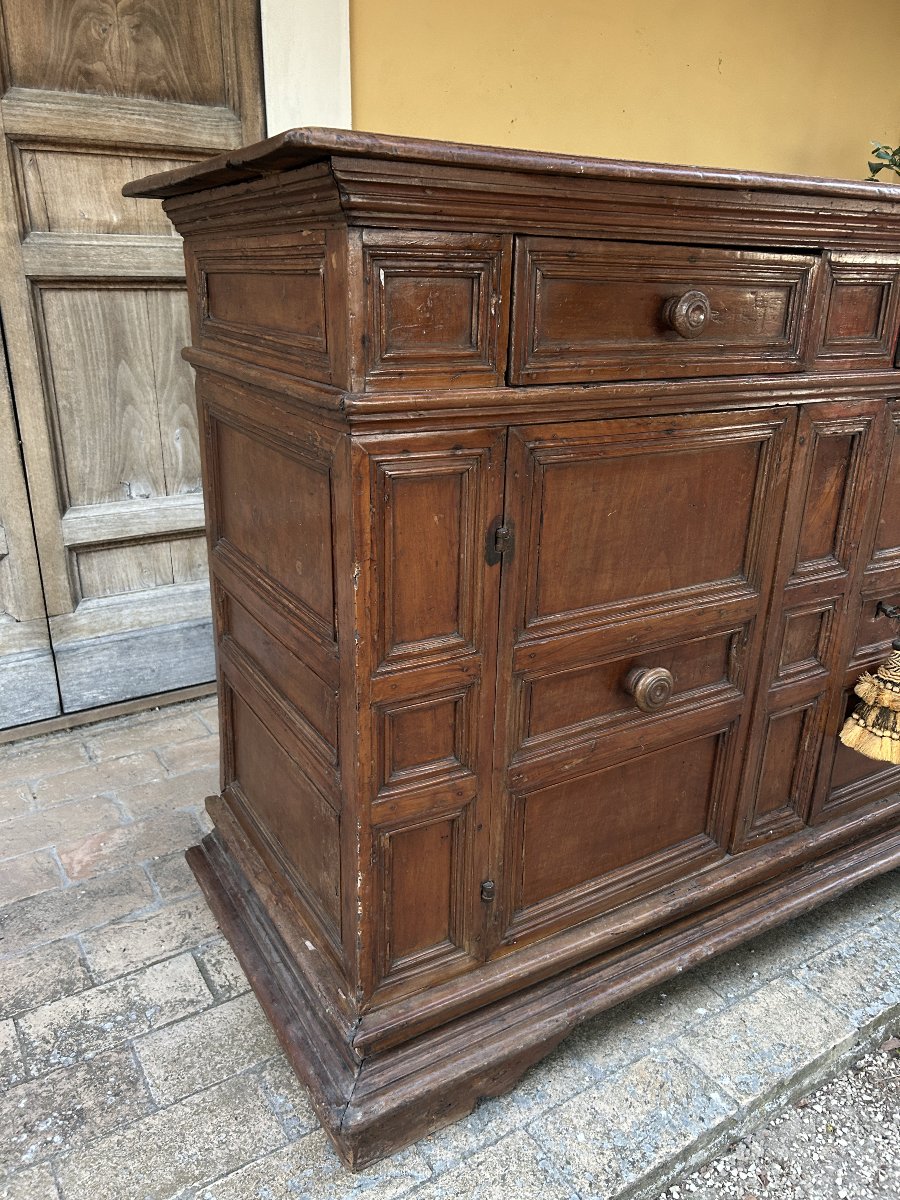 A Beautiful Umbrian-tuscan Sideboard From The Late 16th Century-photo-4