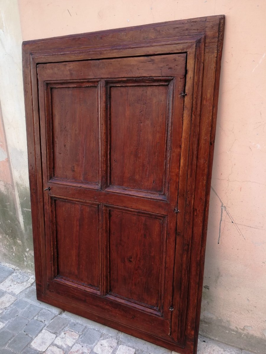 Armoire Murale Du XVIIe Siècle - 83 Cm X 124cm H-photo-4