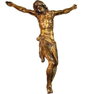 Christ In Gilt Bronze - Sphere By Pietro Tacca (carrara 1577 - Florence 1640)