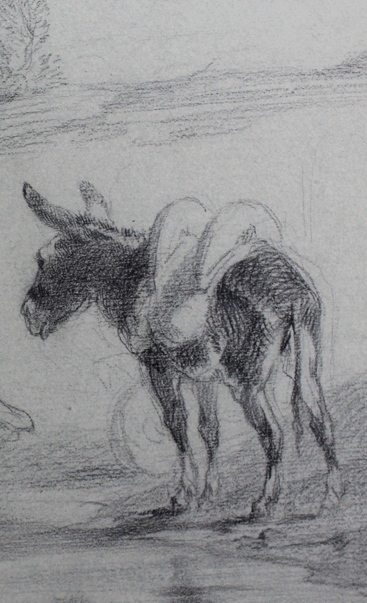 Jules Jacques Veyrassat (1828 – 1893) Drawing - Landscape-photo-2