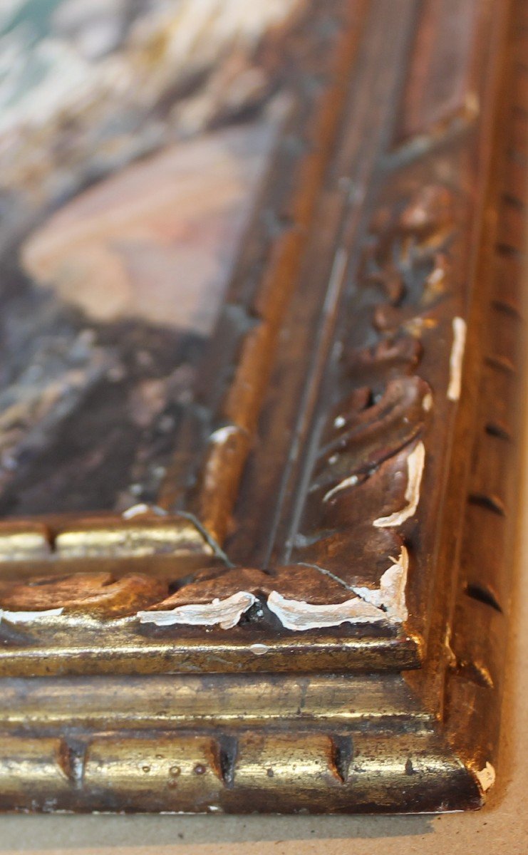 Louis Henri Laffilée - Trestrignel - Bretagne - Aquarelle - Signé-photo-4