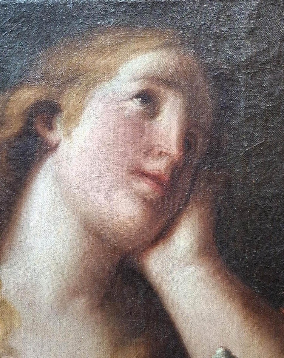 Giuseppe Marchesi Known As Sansone - The Magdalene - Early 18th Century-photo-4