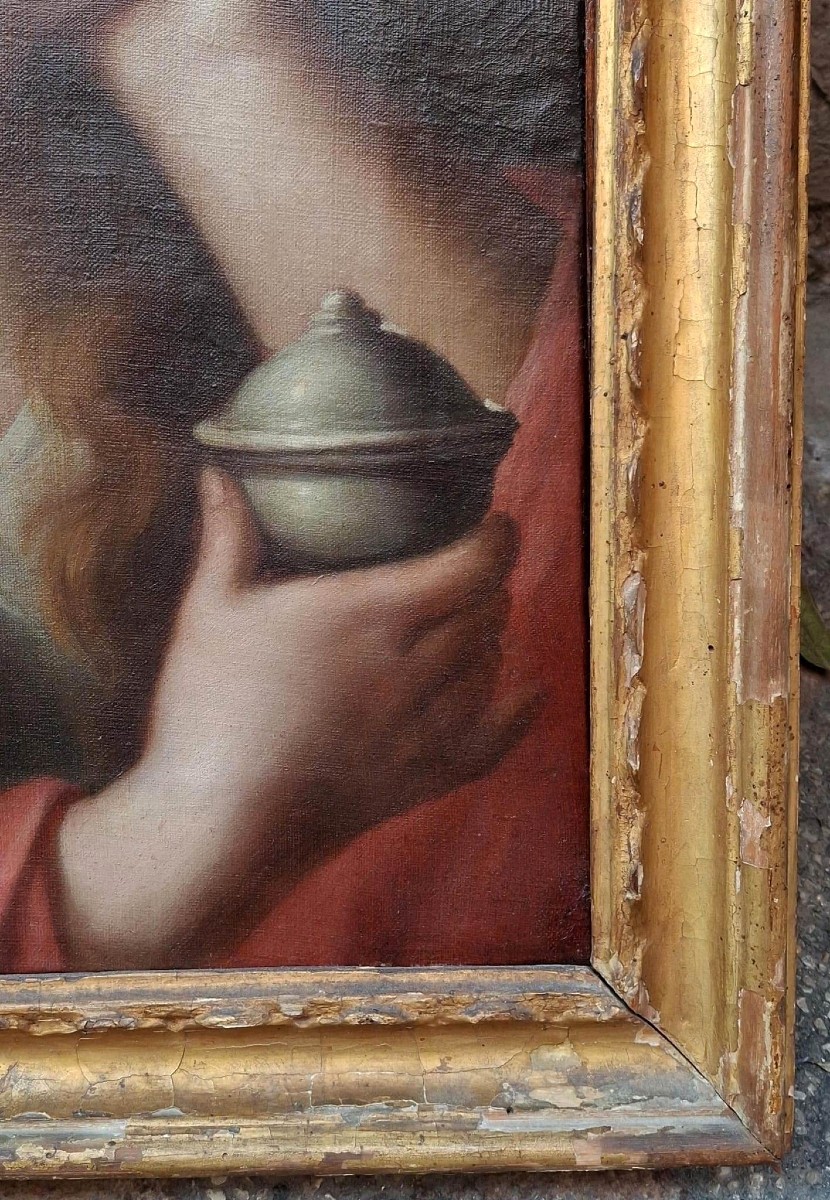 Giuseppe Marchesi Known As Sansone - The Magdalene - Early 18th Century-photo-1