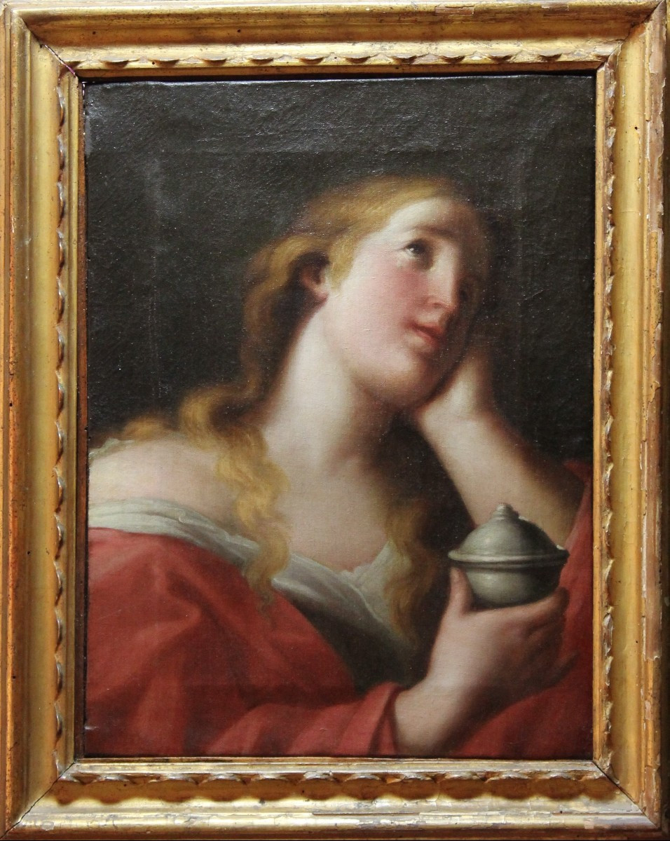 Giuseppe Marchesi Known As Sansone - The Magdalene - Early 18th Century
