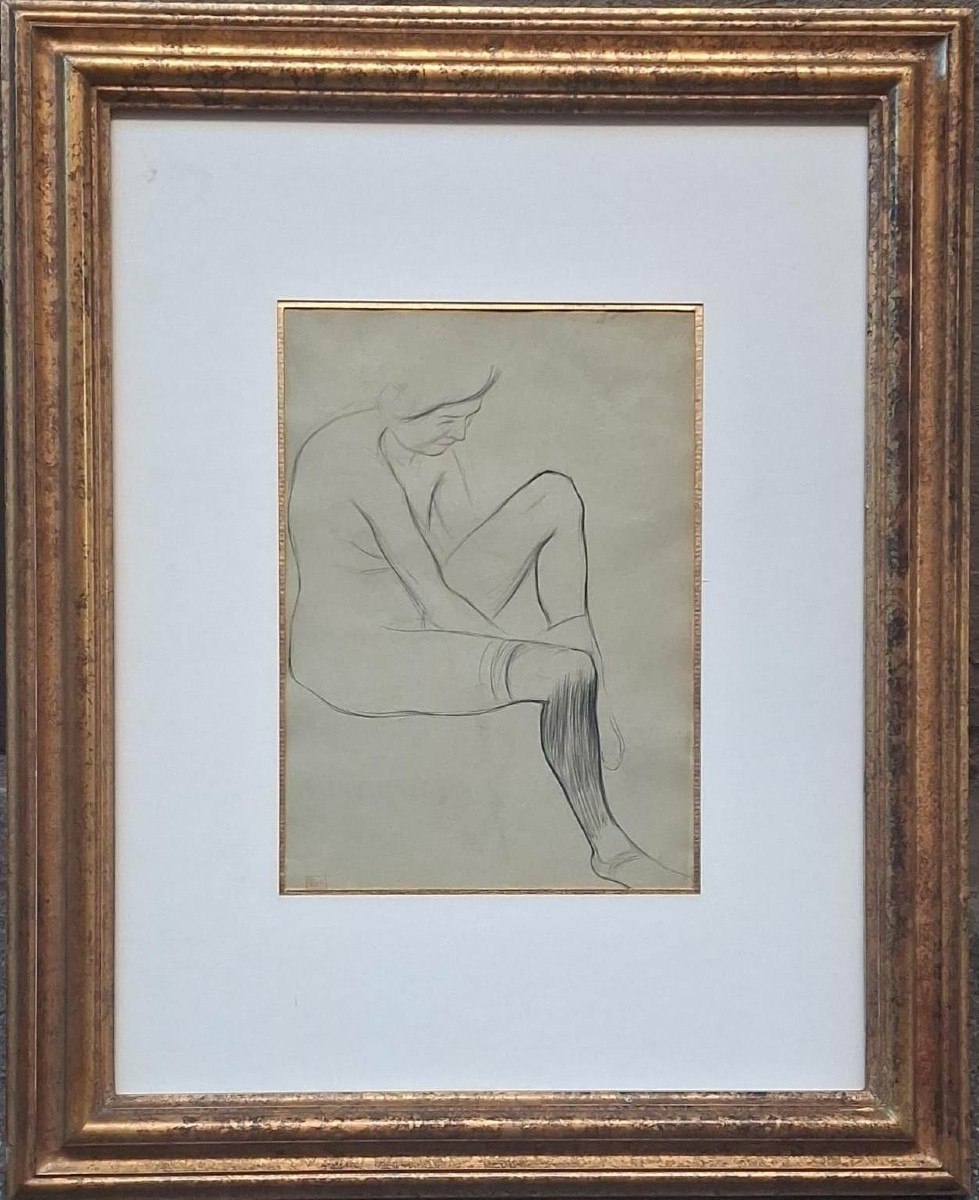 Fernand Piet Femme Nue Feminin Dessin-photo-2