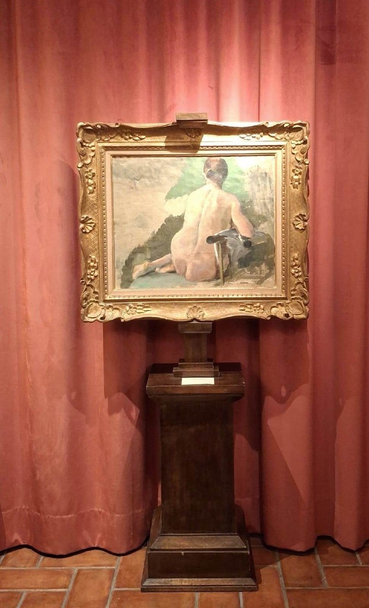 French Artist Of The 20th Century - Oil On Canvas - Female Nude-photo-2