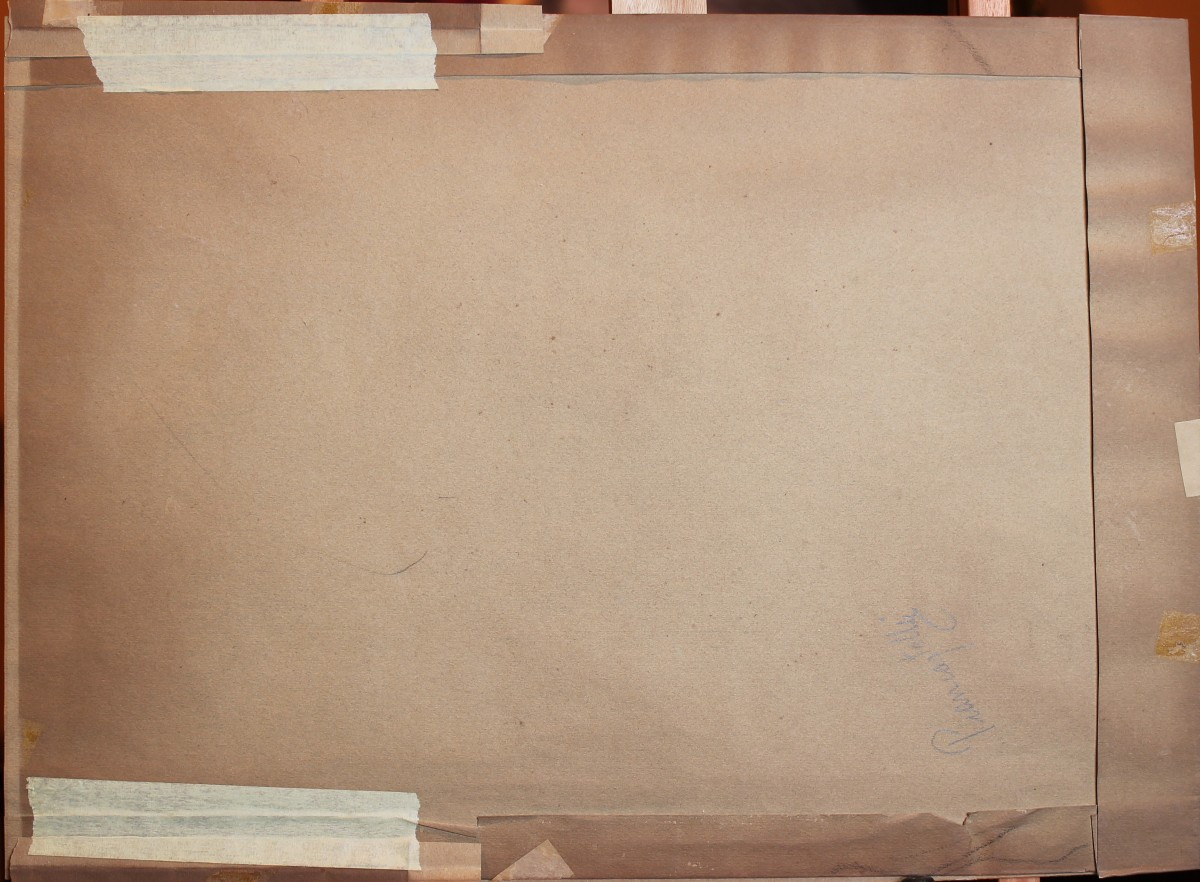 Giovanni Piancastelli - Portrait Of Man - Drawing - Signed - Bologna - Rome- 19th -photo-3