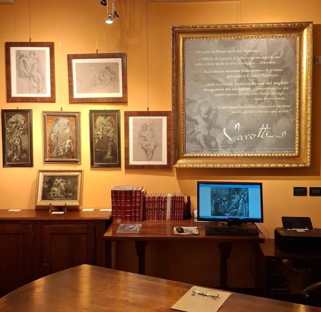 Giuseppe Varotti - Bologne – Dessin -   Nu masculin - Académie - XVIIIème siécle-photo-2