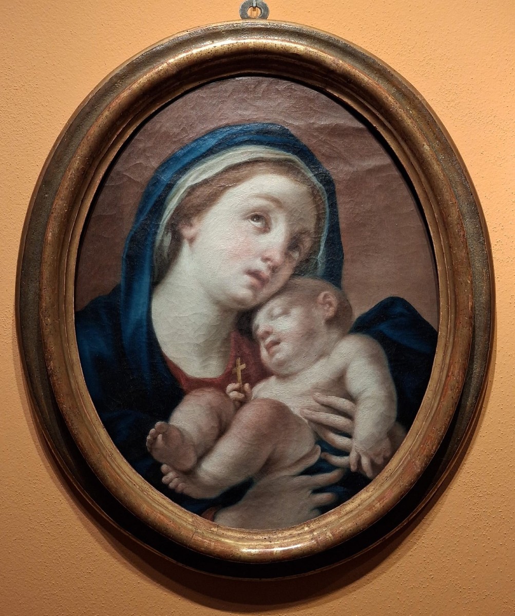 Giuseppe Varotti - Bologna - Madonna With Child - Signed-photo-2