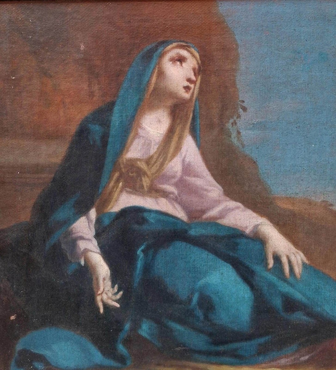 Giacomo Parolini - Ferrara - Early 18th Century - Our Lady Of Sorrows