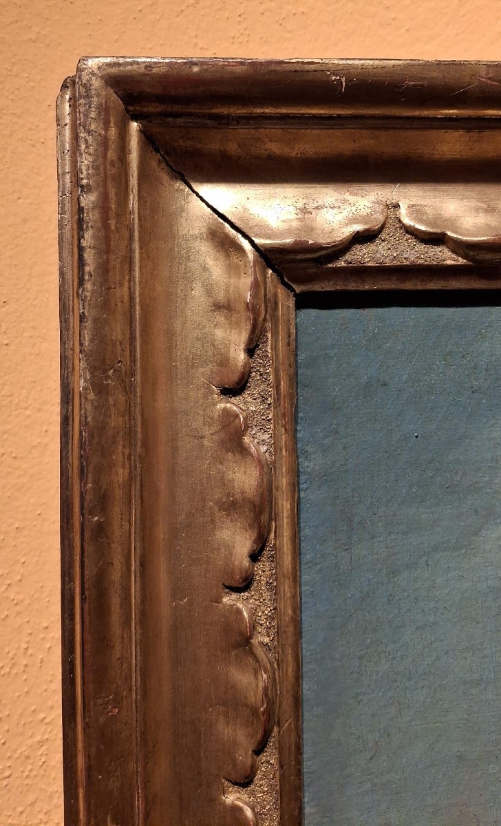 Giuseppe Varotti - Bologna - Oil On Canvas – The Miracle Of Saint Venantius – Original Frame-photo-4