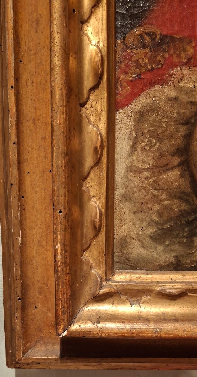 Portrait Mr Bolognini - Francesco Gamma élève de Giuseppe Dal Sole - Bologne, XVIIIe siècle-photo-3