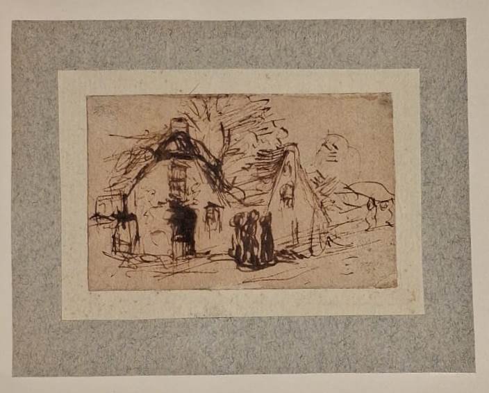 Narcisse Diaz de La Pena - Barbizon - 3 dessins -photo-2