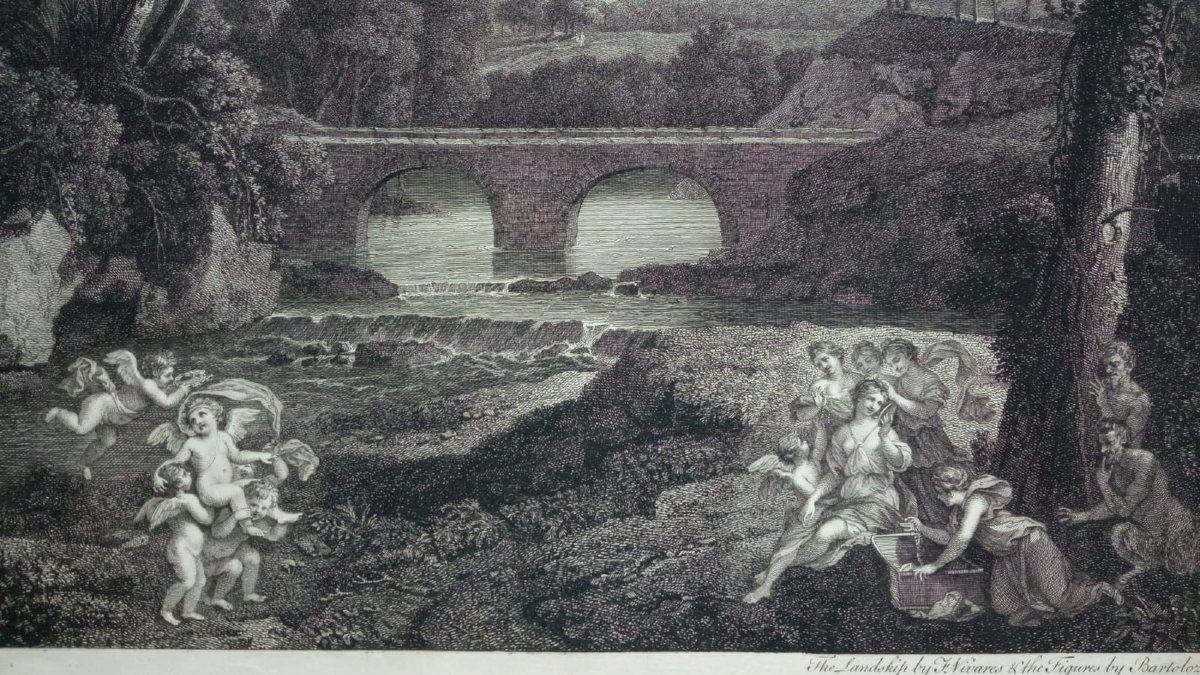 Francesco Bartolozzi (after Pierre Patel)  - Venus Adorned By The Graces  - Engraving-photo-4