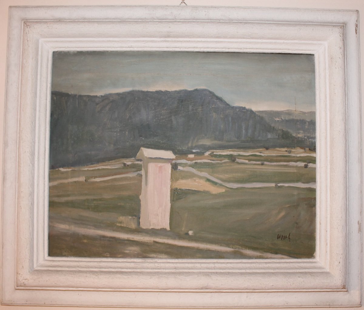 Mario Pozzati - Paysage à Asiago- Toile - -photo-2