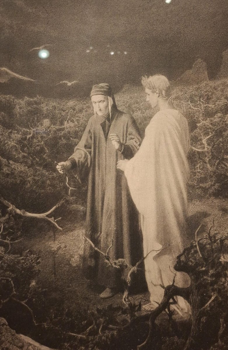 LA DIVINE COMÉDIE - ENFER - CHANT XIII - DANTE ALIGHIERI - ALINARI 1902 -photo-2