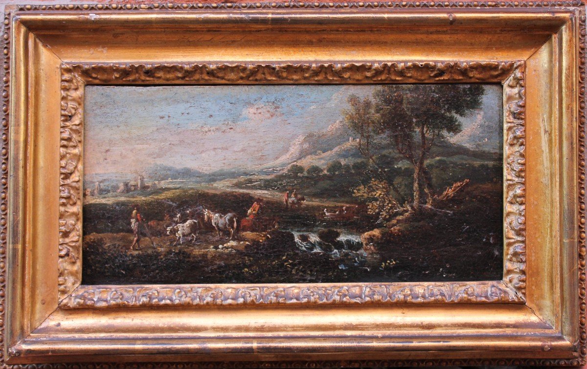 Landscape, Ciccio Graziani XVII Century