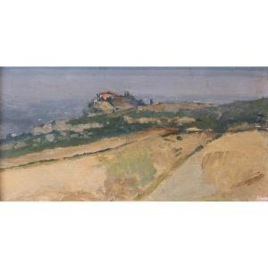 Giovanni Masotti - Landscape - Bologna - 19th Century