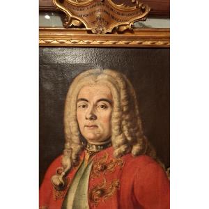 Portrait Mr Bolognini - Francesco Gamma élève de Giuseppe Dal Sole - Bologne, XVIIIe siècle