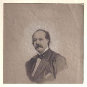 Portrait Presumé de Gustave Flaubert - Alessandro Guardassoni (1819 - 1888)