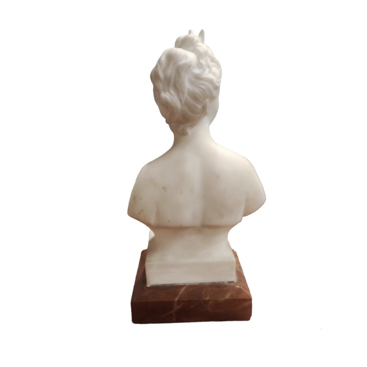 Bust Of Diana Of Versailles , Sculpture Marble France XIXth Century -photo-3