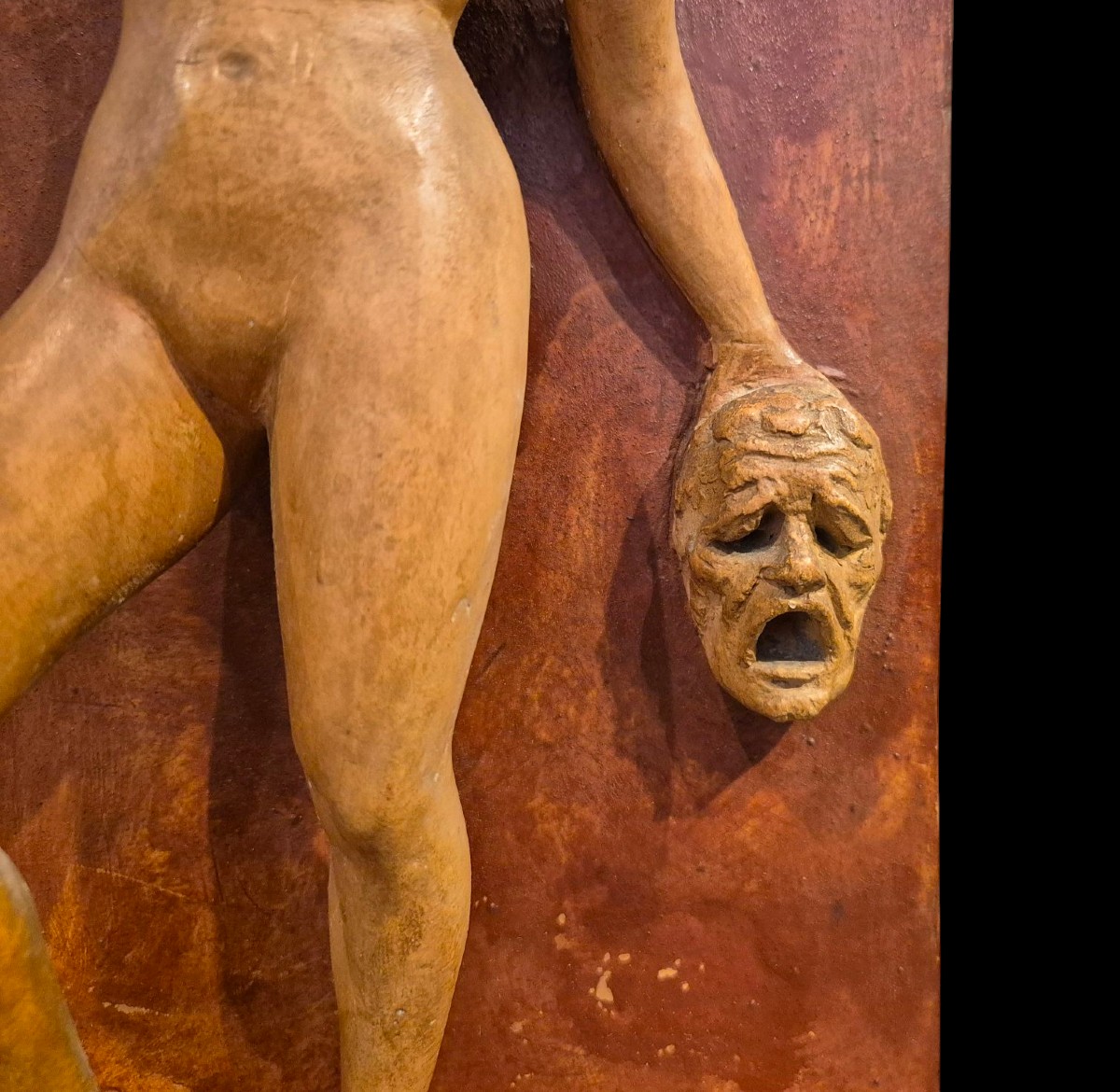 Allegories Of Theatre And Dance, Terracotta Italy Beginning Of XIXth Century -photo-1