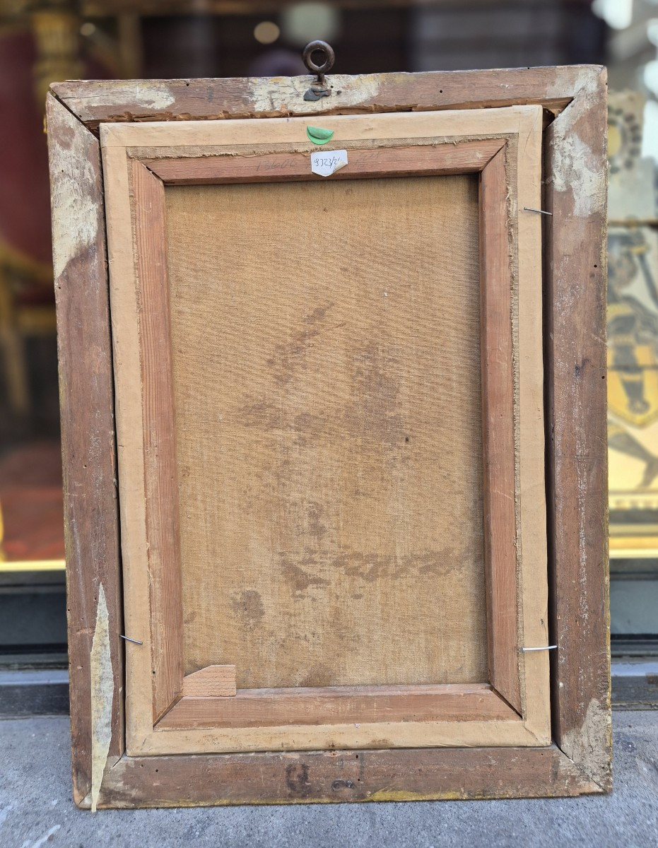 Portrait De Jeune , Tableau , Grande-bretagne XIXème Siècle -photo-4
