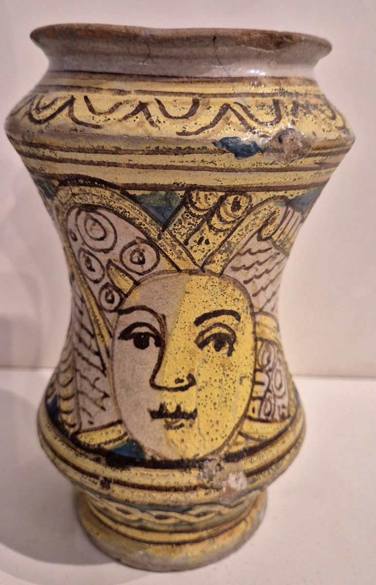 Albarello Sicily Burgio XVIII Century-photo-2