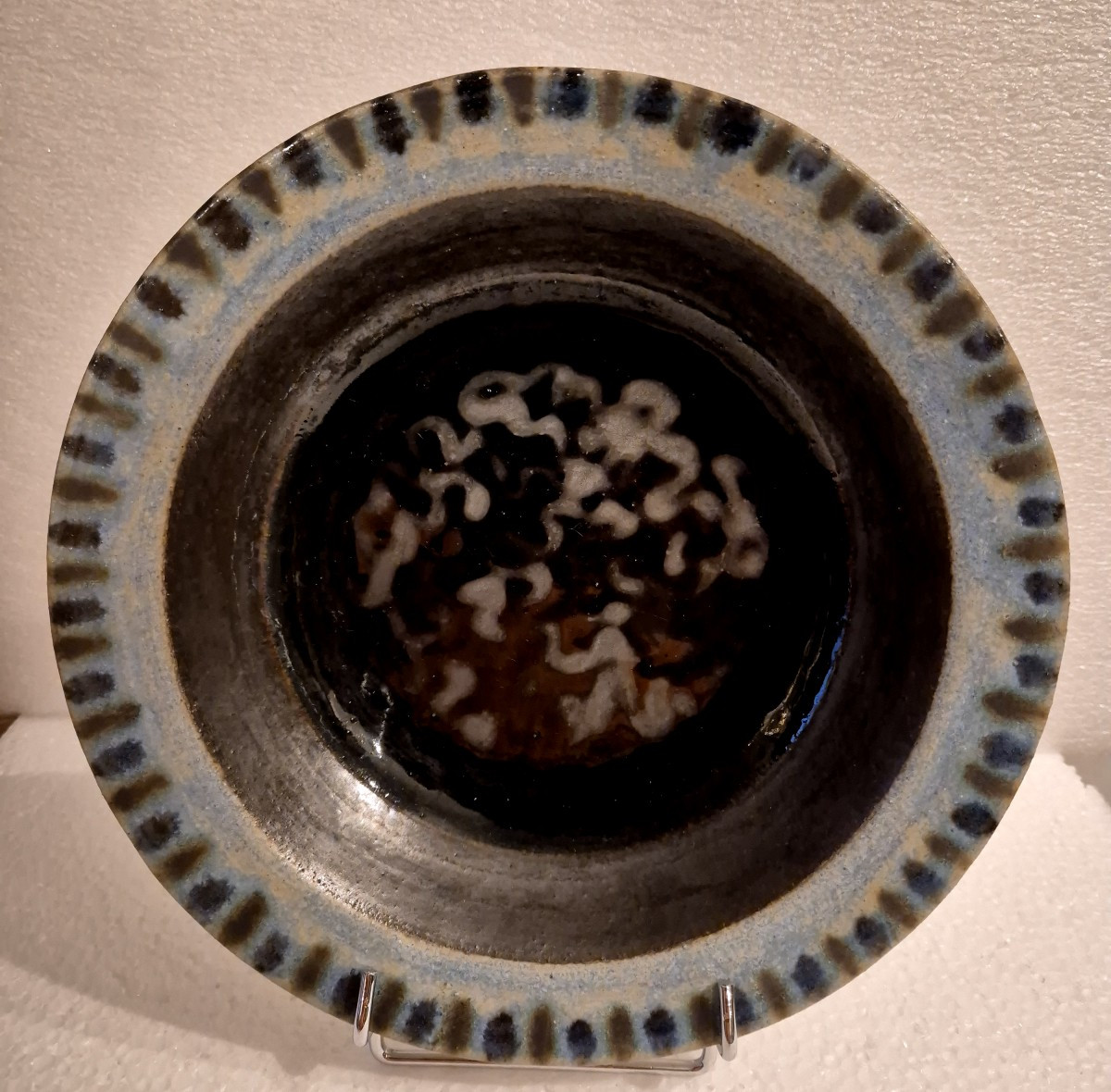 Gres Bowl Bruno Gambone Italy 1970's