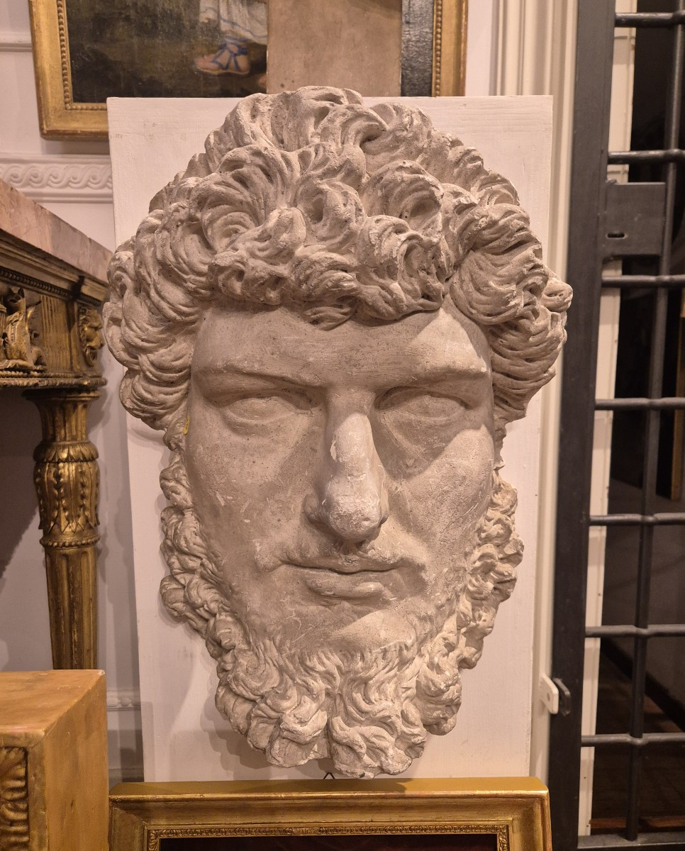 visage de Lucius Vero, Sculpture, Italie XIXème Siècle  grandtour-photo-3