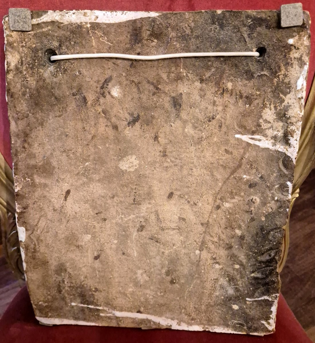 Plaque en majolique Italie centrale, Deruta ? Toscane ? XVIIIe siècle-photo-2