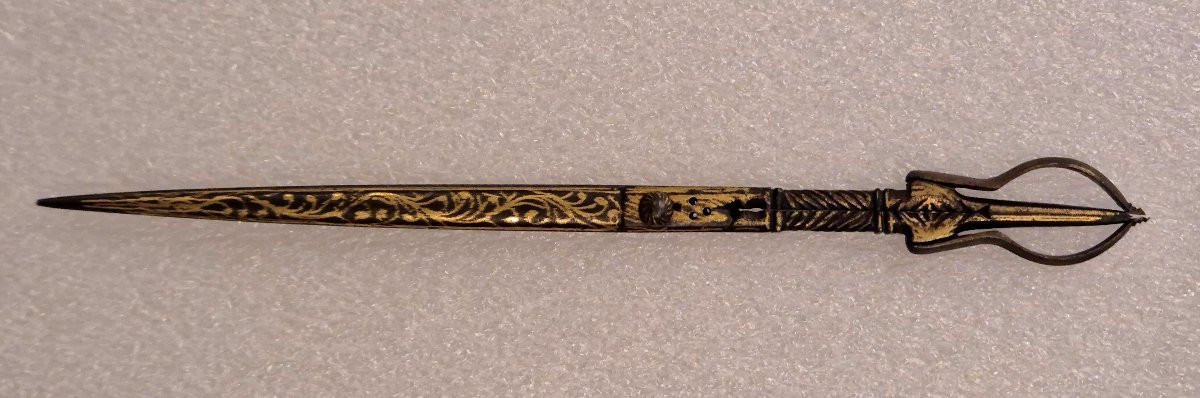 Pair Of Ottoman Calligrapher's Scissors XIX Century Islamic Art-photo-4