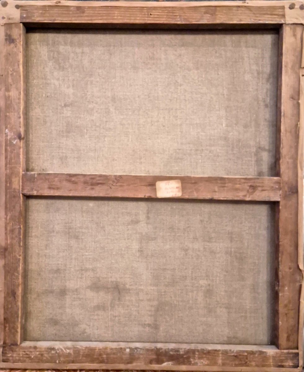 Italian Or French School Portrait Of A Young Man With A Pipe XIX Century-photo-1