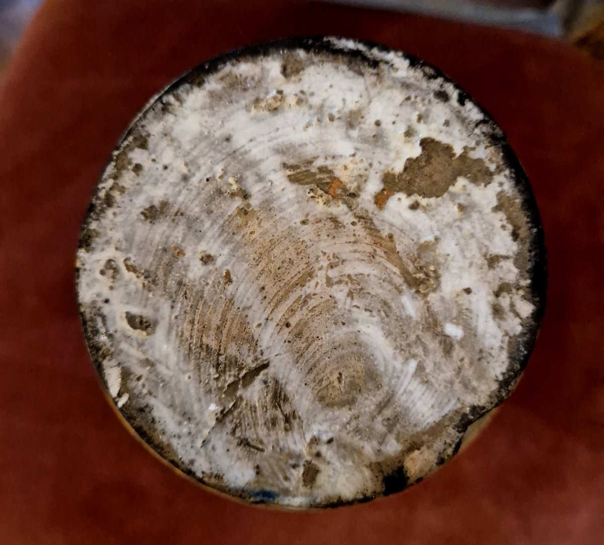 Albarello Burgio atelier de Nicolò Lo Cascio Sicile XVIIéme siécle-photo-1