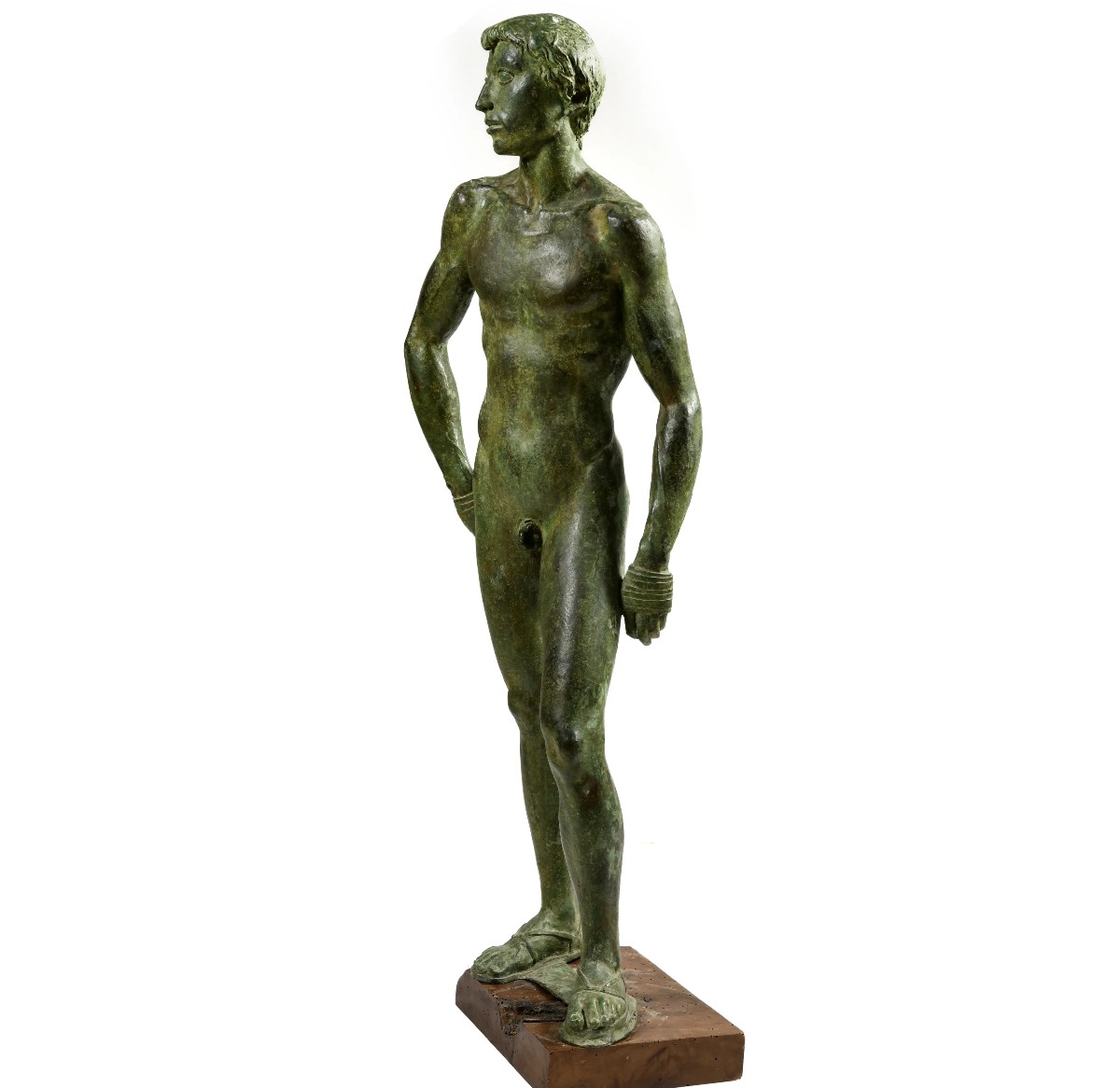 Young Boxer, Sculpture, Italy 1930 Artdeco-photo-2