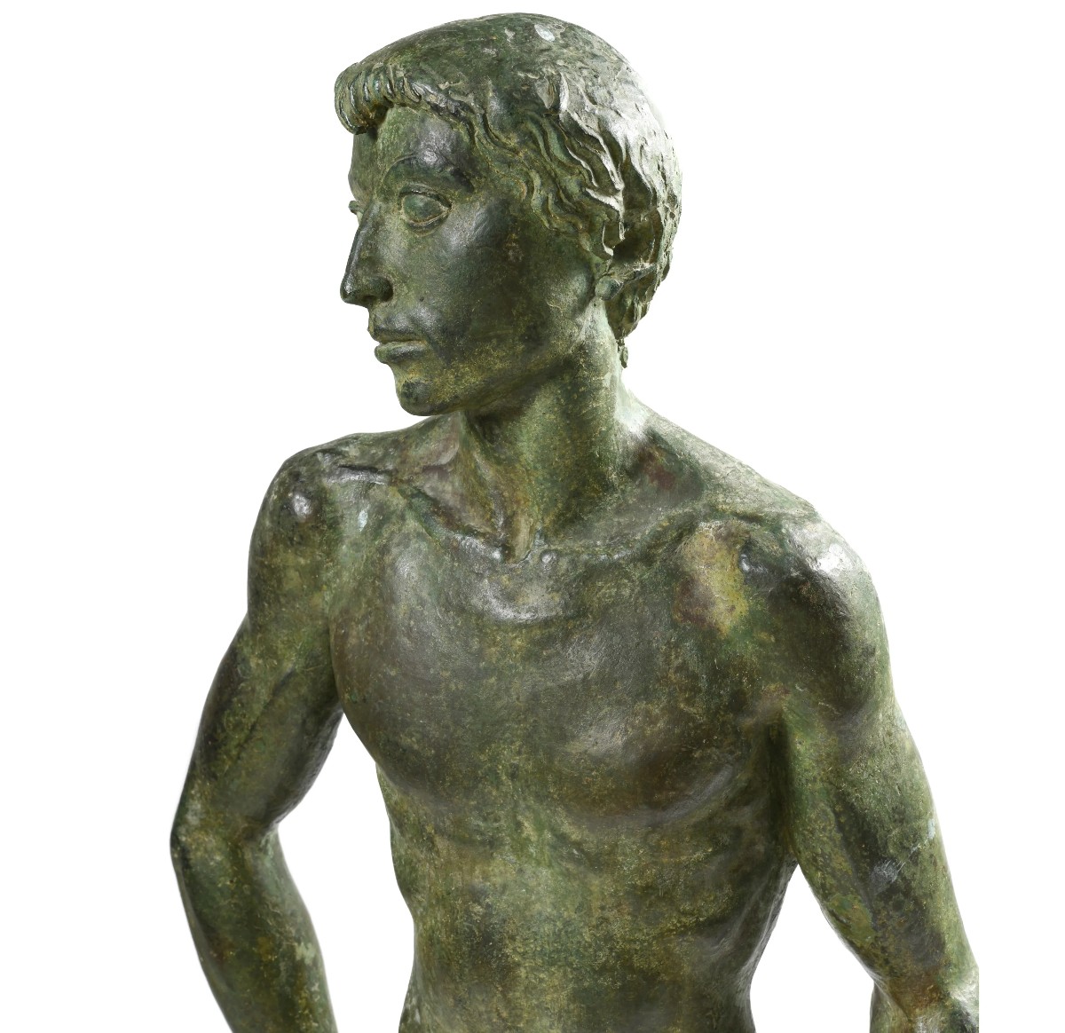 Young Boxer, Sculpture, Italy 1930 Artdeco-photo-3